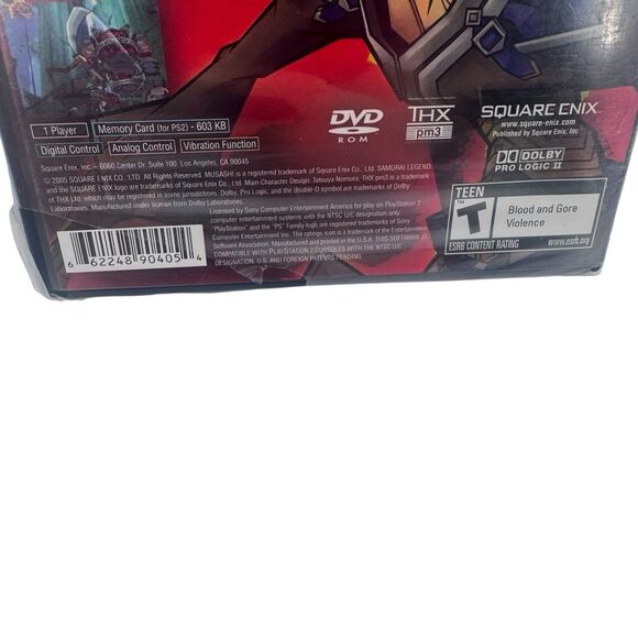 Samurai Legend Musashi from Square Enix (PlayStation 2, PS2, 2005) - New, Sealed - Picture 5 of 7